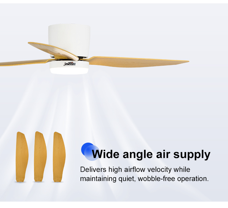flush mount ceiling fan
