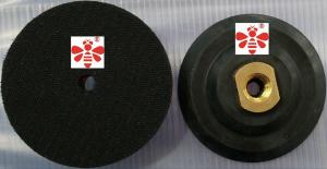 China 4 Inch Diamond Polishing Pads For Concrete Countertops  ,  Sandstone  Rubber Polishing Pad on sale