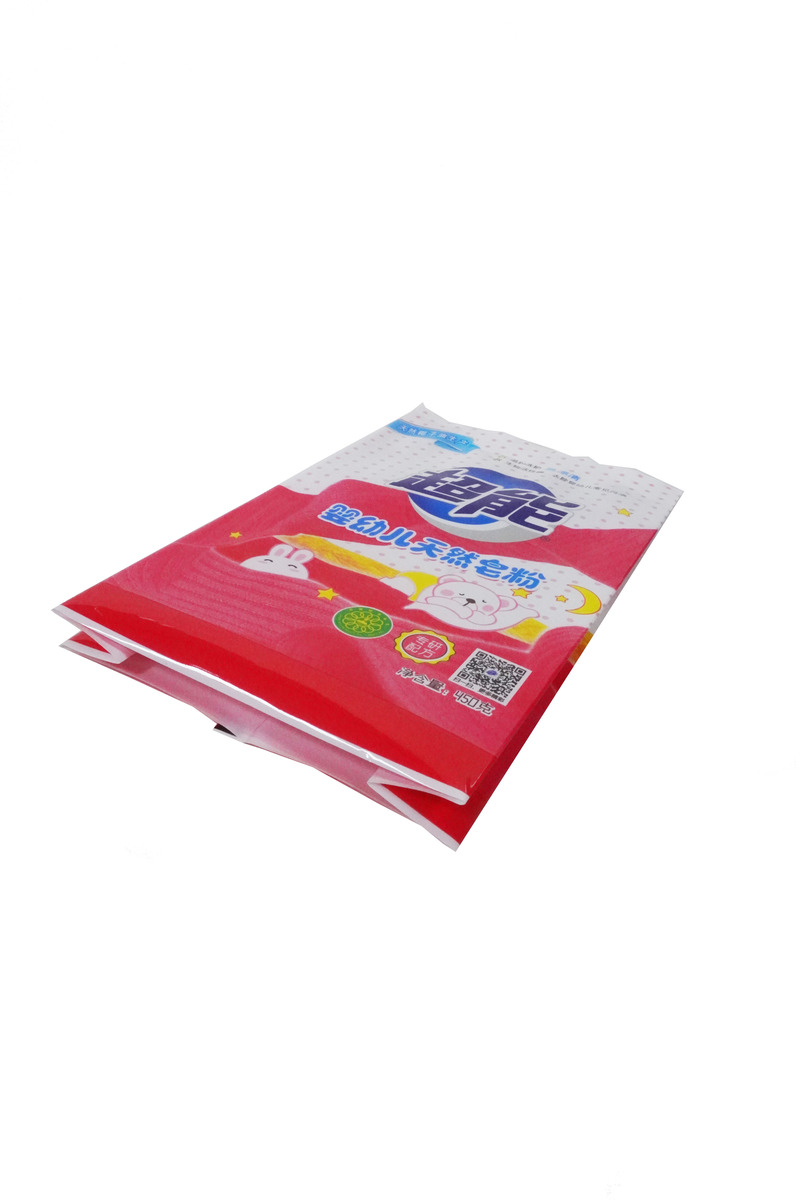 Security Custom Design Print Manufactures Soap / Laundry Detergent / Washing Powder Bag