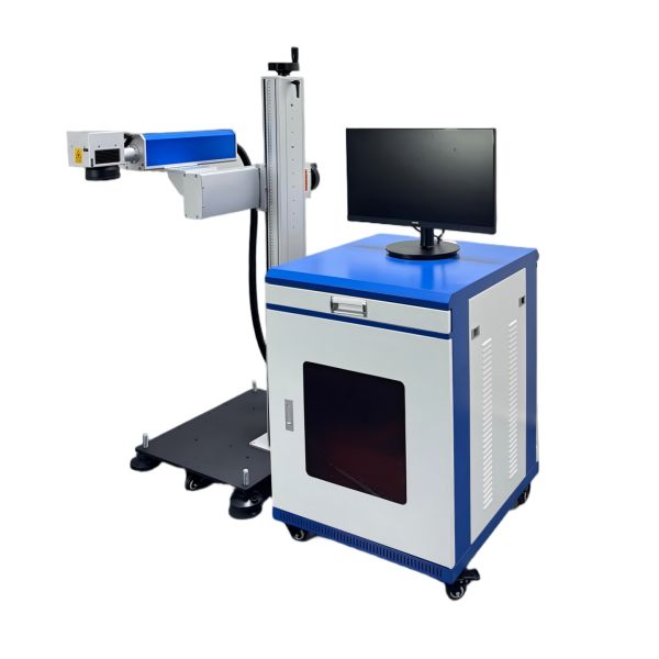 Split Type Flight Bracket Laser Marking Machine with High-Precision Sensors and Flight Marking Technology for Automated Production Lines