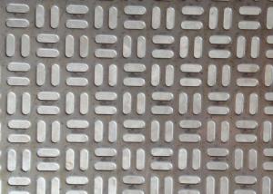 China 1220x2440mm Stainless Steel Perforated Metal Sheet Anodized AISI Standard wholesale