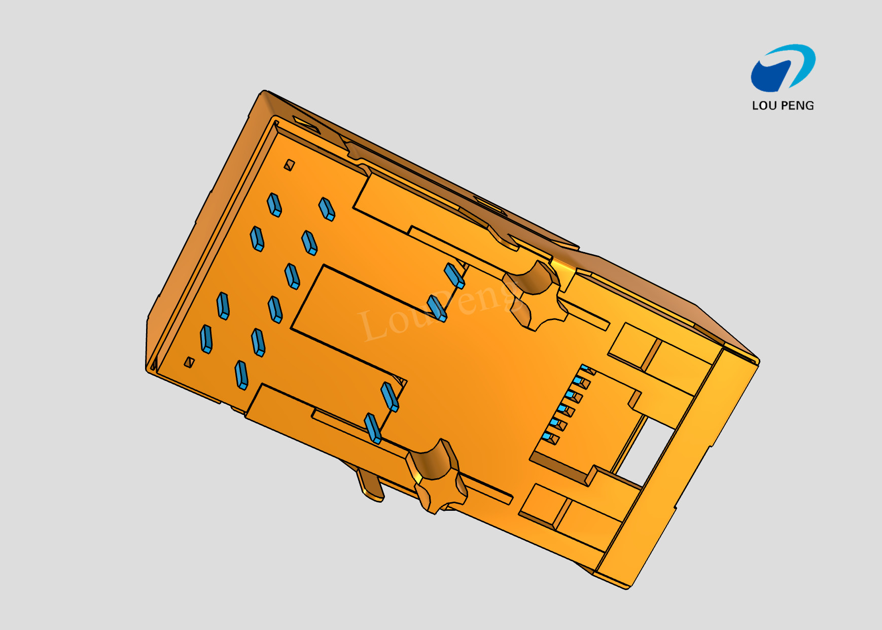 RJ45 Jack 1Gbit PoE 27,5mm