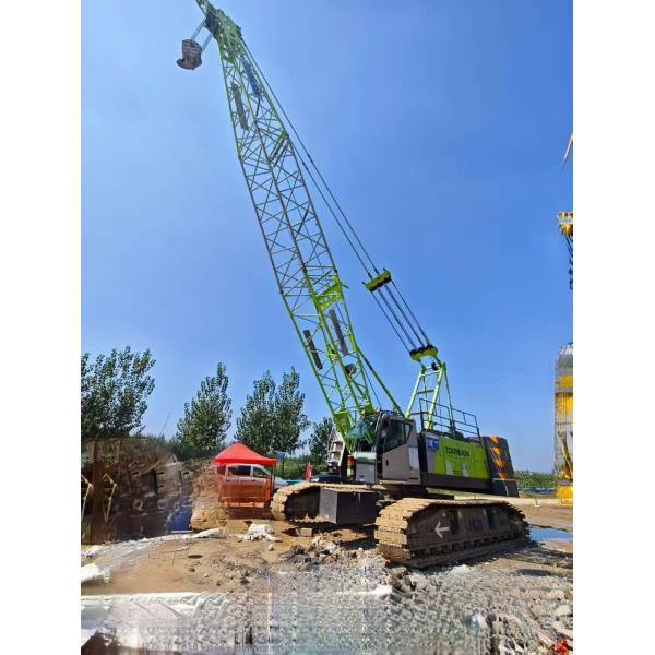 2021 Year Original Zoomlion Used Crawler Crane with 85 Tons Capacity and 13~61m Boom Length