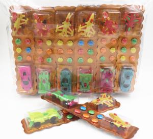 China Funny Car &amp; Plane Toy Healthy Compressed Candy Fruit Flavor For Children wholesale