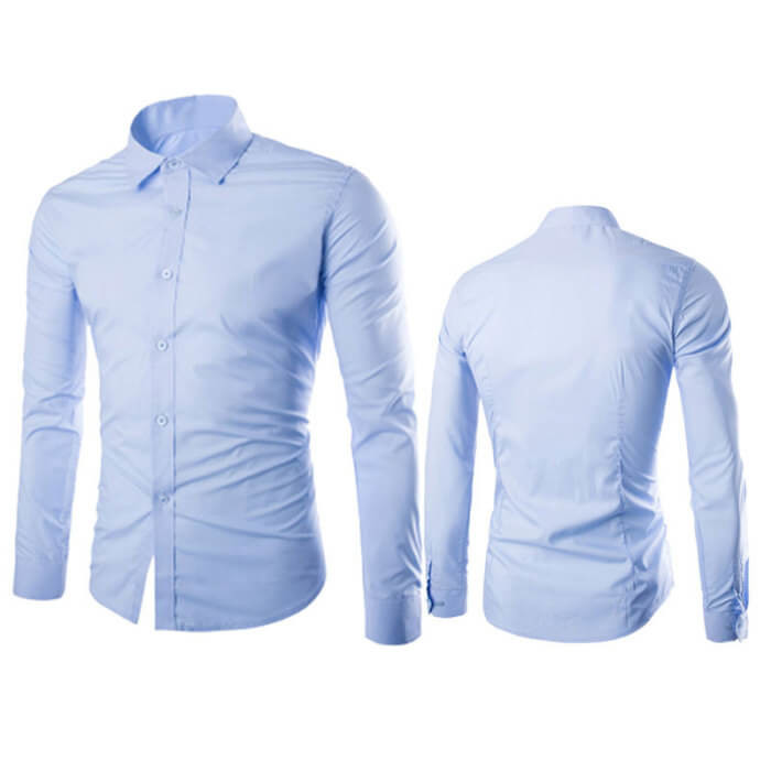 White Embroidered Dress Shirts , Personalised Business T Shirts Patterned Cufflinks
