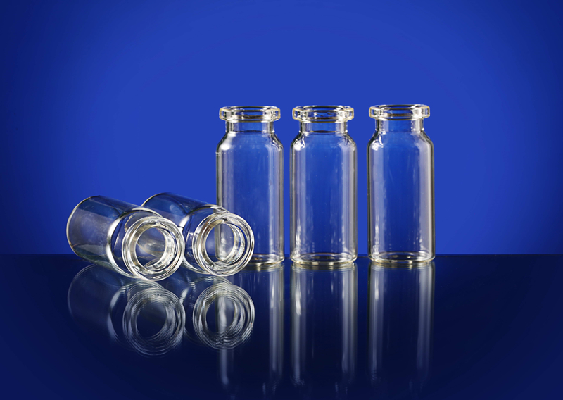 Transparent Sterile Glass Vials Borosilicate 10 Ml Serum Vials