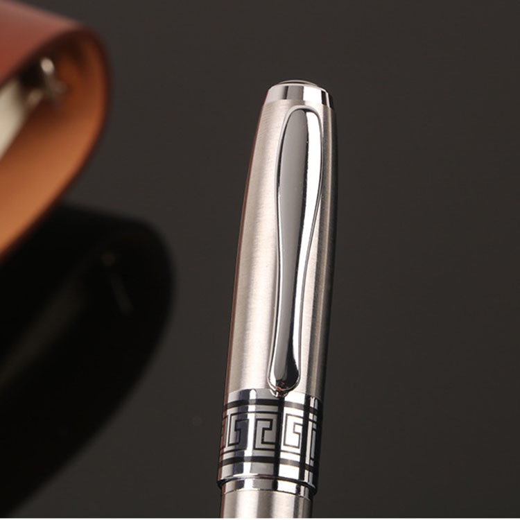 Big Fat Black Metal Roller Pen Ballpoint Pen With Logo For Business Signature 35 g