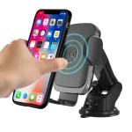 Cell Phone Clamping Air Vent Car Mount Wireless Charger