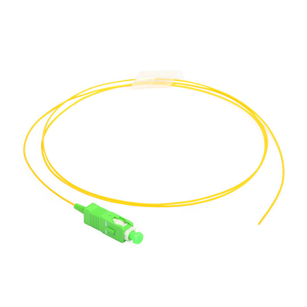 PVC LSZH Material Simplex Fiber Optic Pigtail 0.9MM 1M G652D G657A1