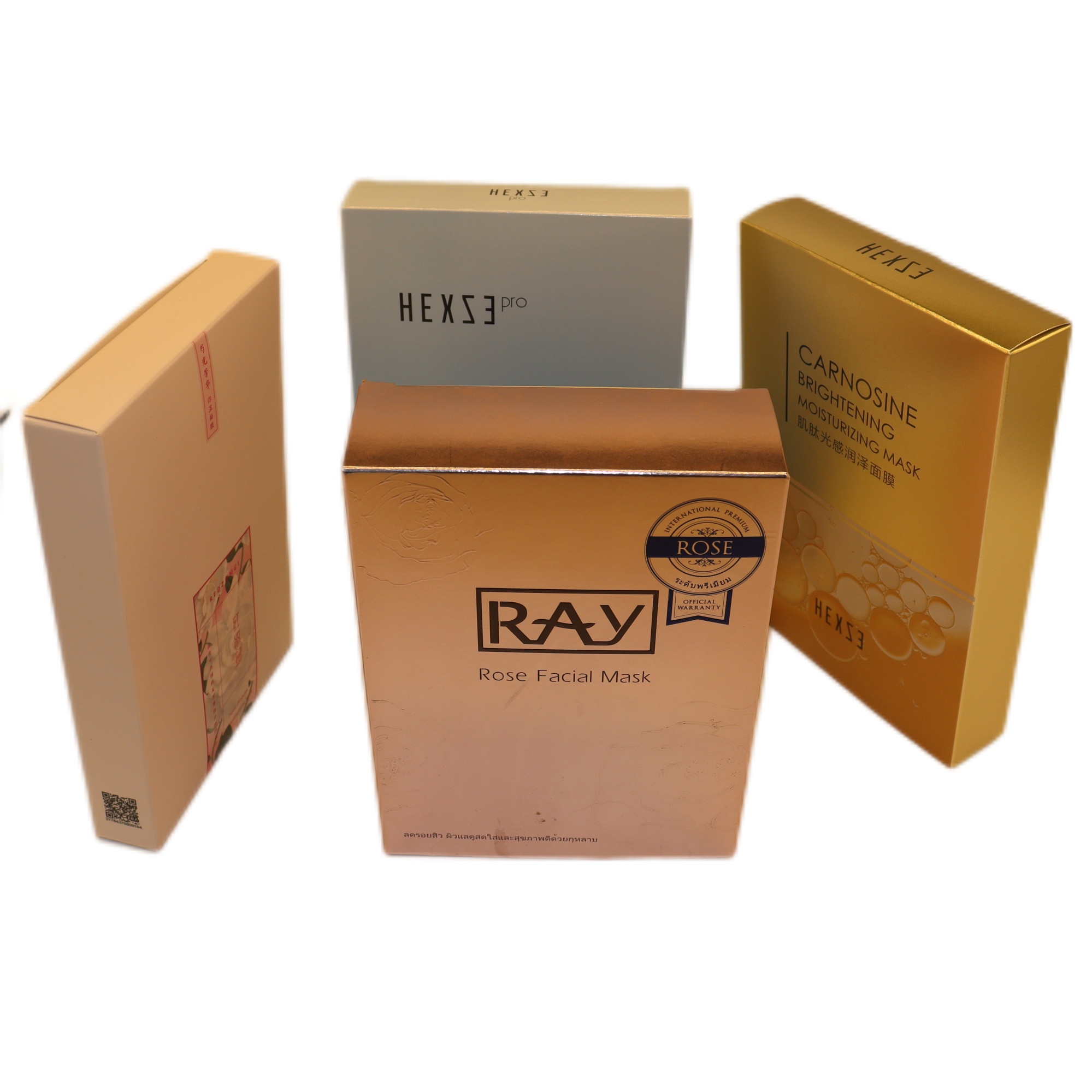 OEM Cosmetic Packing Box , Custom Lipstick Packaging Boxes Holographic Mylar Material