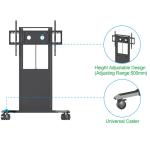 Interactive Whiteboard Stand TV stands Eletronic Floor standing fit for size 65
