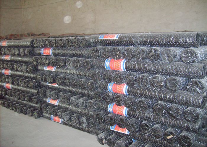 ISO Low Carbon Steel Wire Hdg Hexagon Metal Mesh 50m Length
