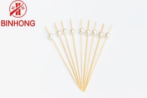 China Customizable 0.065kg 12CM Wooden Food Skewers For wholesale