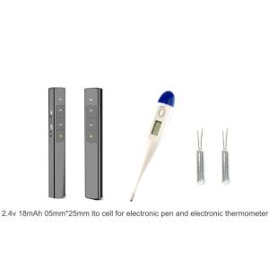 China 2.4V 18mAh Lithium Titanate Cells wholesale