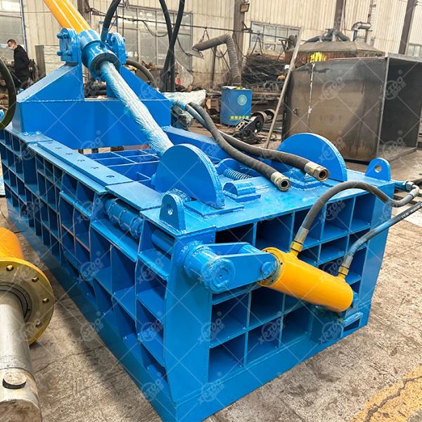 Hydraulic Metal Baler Machine for Scrap Aluminum and Steel Recycling