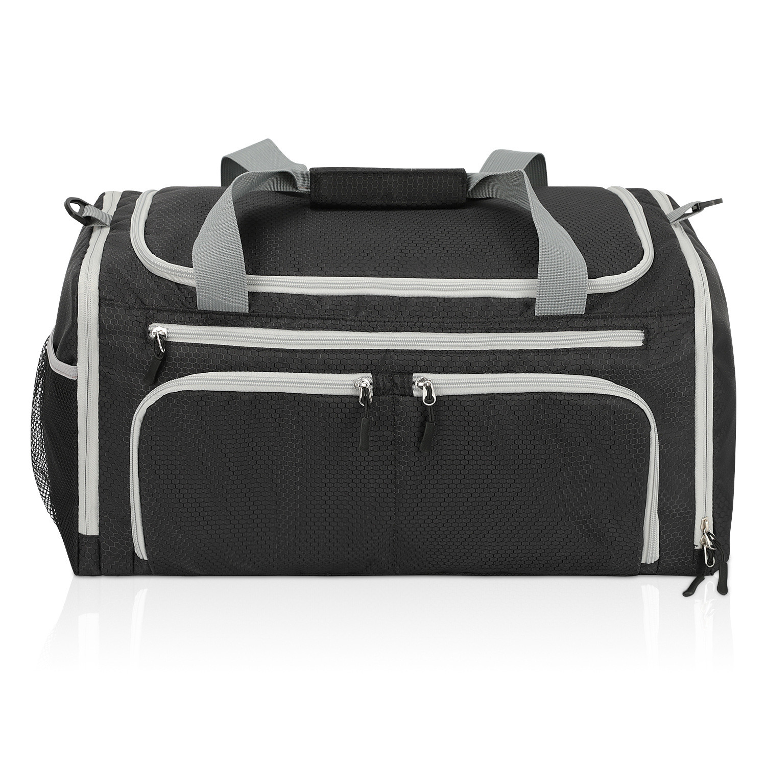 Foldable Custom Sports Duffle Bag With Shoe Compartment Mens