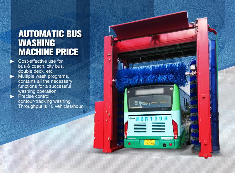 Rollover Bus / Truck Wash Machine For Hop-Dig Galvanized Coated Vehicles
