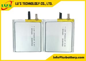 China 800mah 3.0V Li MnO2 Batteries Ultra Thin Film CP224147 CP224248 CP244550 CP254550 CP244649 wholesale