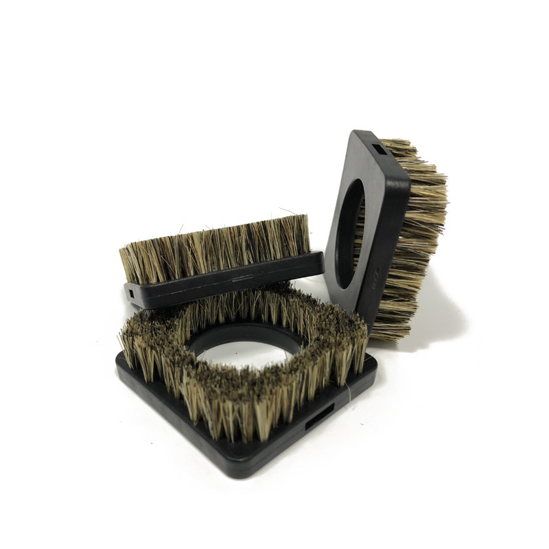 Square Shape Pressure Foot Brush 8.0mm Bristles For BTF Router Machine