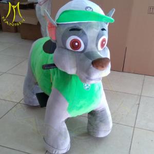 China Hansel children playground games walking stuffed animal electric ride for mall wholesale