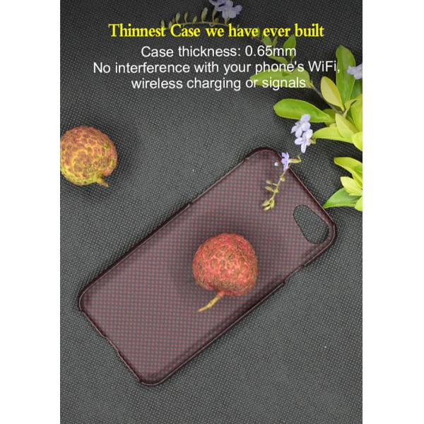 Extraordinary Scratch Resistant Aramid Fiber Phone Case For iPhone SE