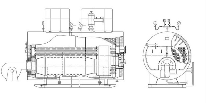 Dual Fuel High Efficiency Oil Fired Boiler Condensing Central Heating Quick Generation