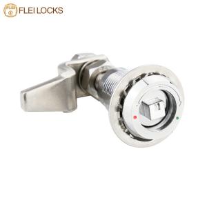China OEM Stainless Steel Cam Lock Bright Chrome Plated Body Rohs Certificated wholesale
