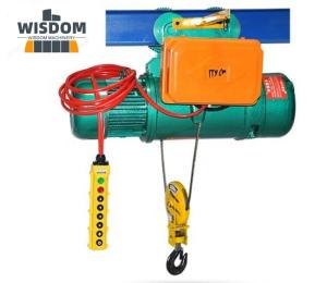 China 3000kg Electric Wire Rope Hoist Cd Md Hanging Construction 3 Ton wholesale