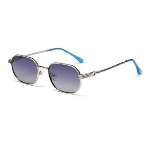 China Frameless Girls Metal Frame Women Polarized Fashion Sunglasses 137MM wholesale