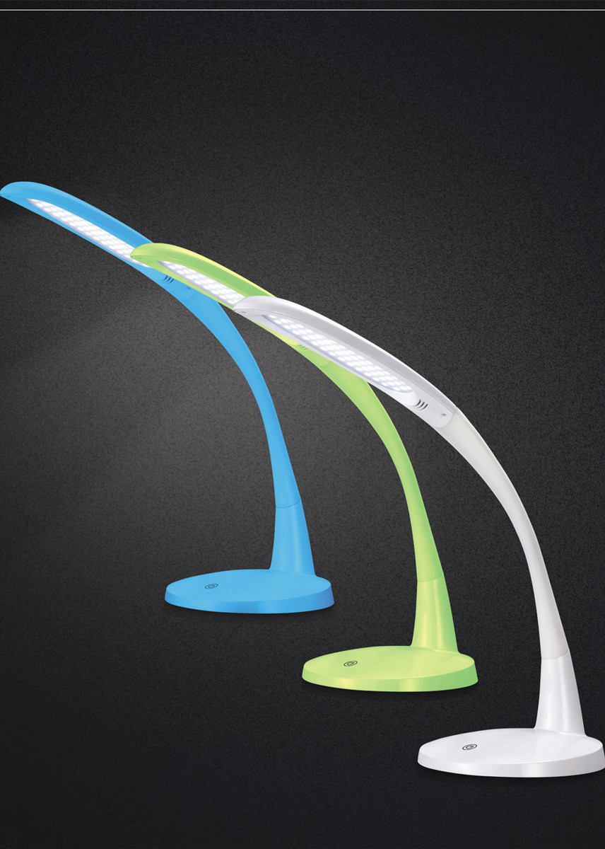 5W Eye Care Dimmable Led Desk Lamp , Memory LED Office Desk Lamp Touch Control Switch