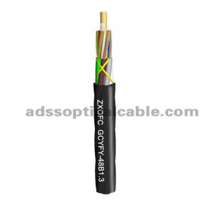 China All Dry Gel Free Cable GCYFY 1 2 4 Cores HDPE High Density Long Blowing Distance wholesale