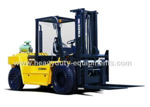 China Log Yard Heavy Duty 8 Tons Forklift Flexible Steering 10800Kg Deadweight wholesale