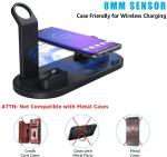 Multi Function Wireless Charger Stations Dock 8mm ROHS