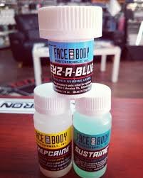 Face & Body Sustain Topical Anaesthetic Gel Super Trio EYZ A Blue Numbing
