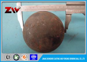China Low carbon SAG mill grinding balls low breakage diameter 125mm wholesale