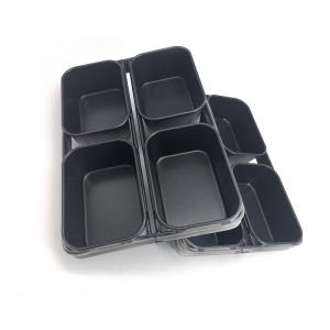 China RK Bakeware China Foodservice NSF 600g Nonstick 4 Straps Farmhouse White Sandwich Bread Loaf Pan wholesale