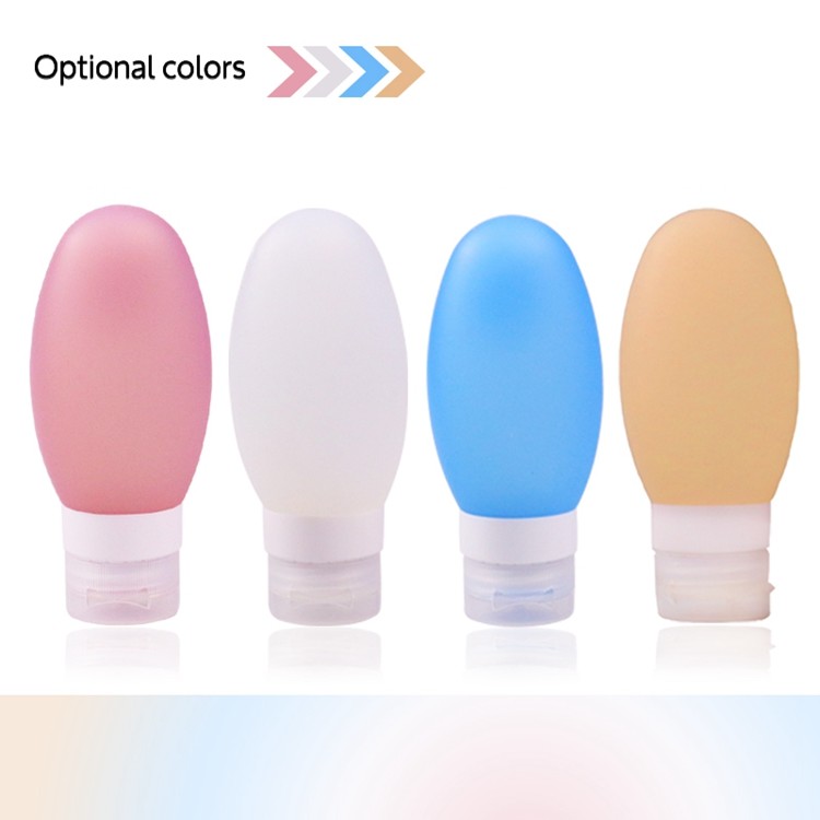 Plastic Lid Silicone Travel Containers Easy To Unpack For Cleaning And Install Back