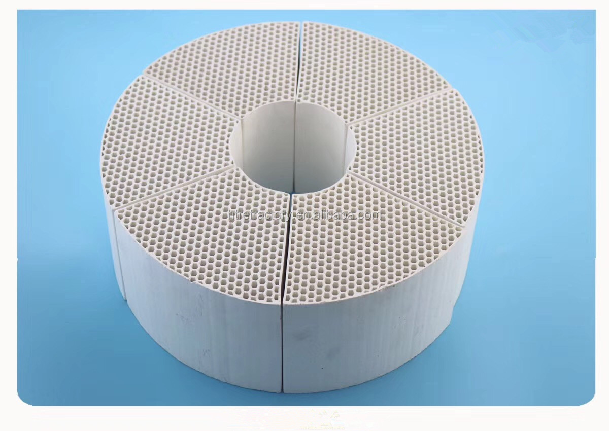 150*150*100 Ceramic Parts for Mullite Corundum Mullite Honeycomb Ceramic Regenerator