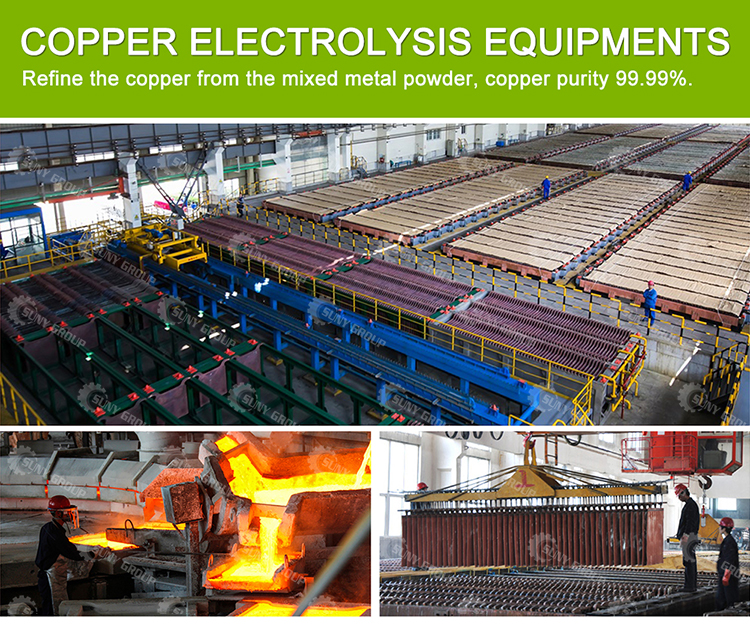 PP Plastic Concrete Electrolytic Cell for Copper Electrorefining or Electrowinning