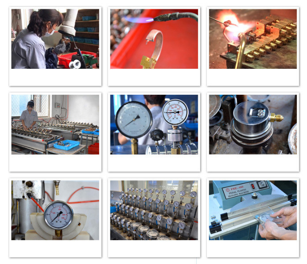 50mm Medical Oxygen Gas Cylinder Pressure Gauge 2.5% Accuracy