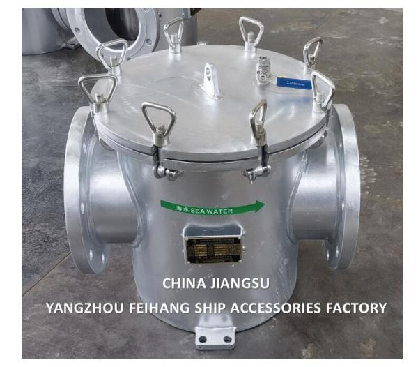 Main Engine Sea Water Strainer Szie-8"-Dn200 Carbon Steel Body Stainless Steel