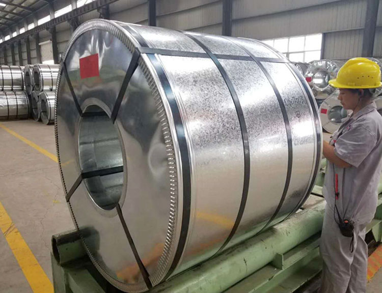 Hot Dipped Galvanized Steel Coils G300 G550 Zinc Coated Steel Coil Z30 Z275g