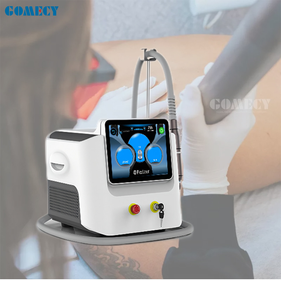 Desktop Picosecond Laser Machine 755nm 1064nm 532nm 1320nm For Carbon Peeling