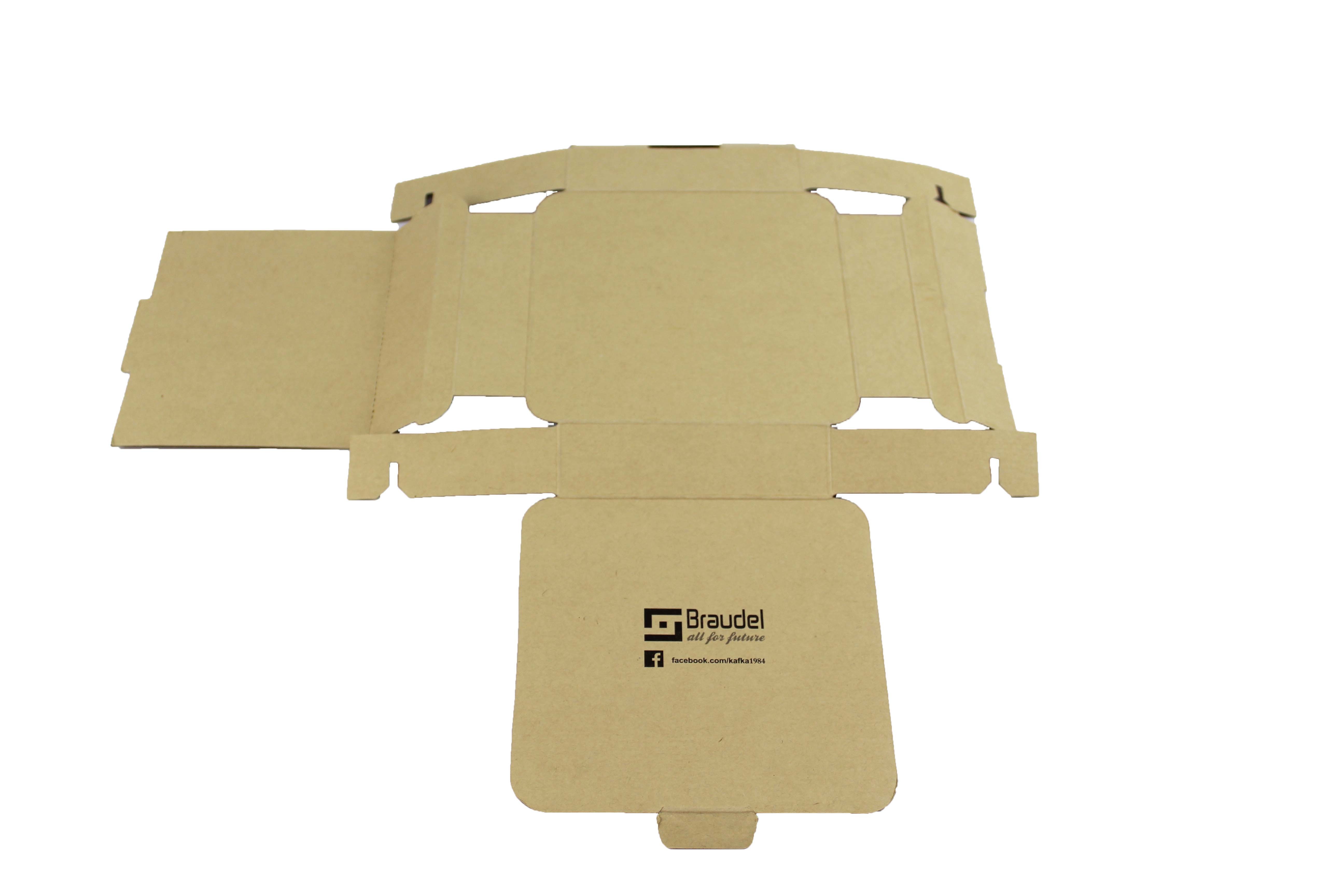 Biodegradable Eco Friendly Packaging Box Plastic Handle
