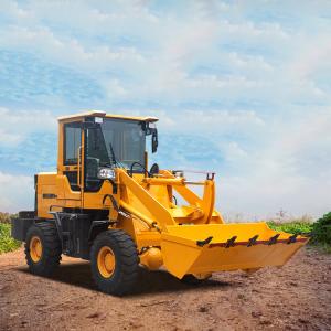 China Yellow Compact Wheel Loader Machine 42Kw 3200Kg For Highway / Railway wholesale
