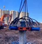 Construction Tools Round Pile Hydraulic Breaker
