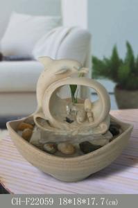 China Classical Bedroom Dolphin Indoor Outdoor Water Fountains wholesale