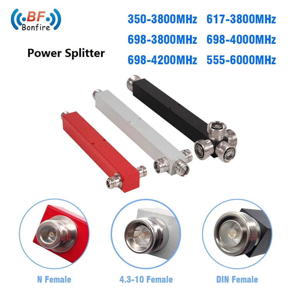 698-4000MHz 3way Indoor Pulse Power Splitter Power Divider for Das Ibs N-F