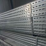 50-300mm Carbon Steel C Profile Metal Strut Channel Support Construction Steel