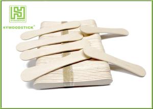 China 94Mm Ice Cream Wooden Sticks , Ice Cream Distributor Hot Stamping Logo wholesale